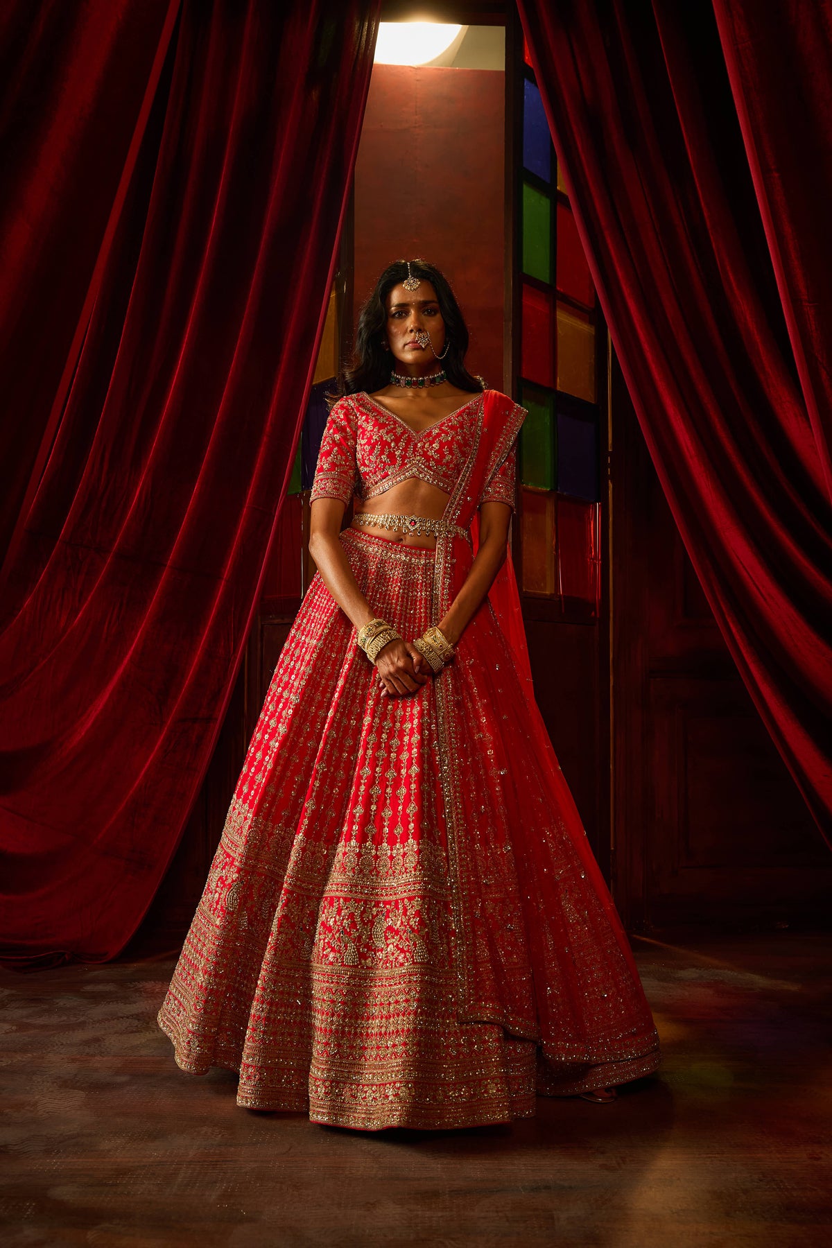 Kalighata - Aahana Lehenga