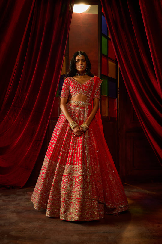 Kalighata - Aahana Lehenga