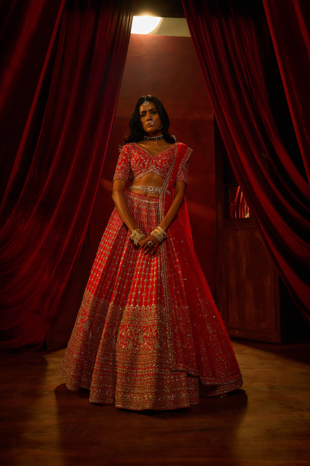 Kalighata - Aahana Lehenga