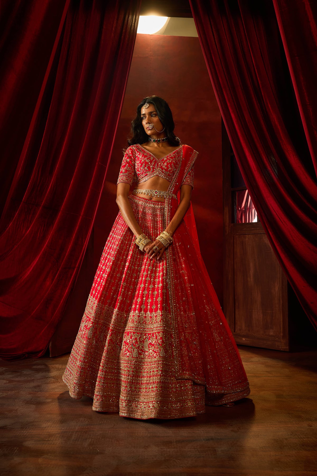 Kalighata - Aahana Lehenga