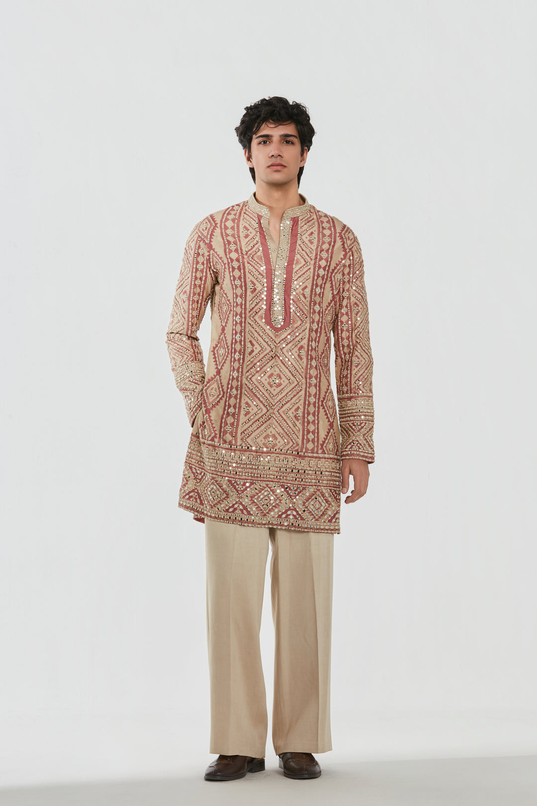 Abhinav Mishra - Shrine Multicoloured Kurta Set