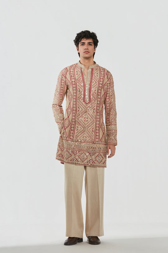 Abhinav Mishra - Shrine Multicoloured Kurta Set