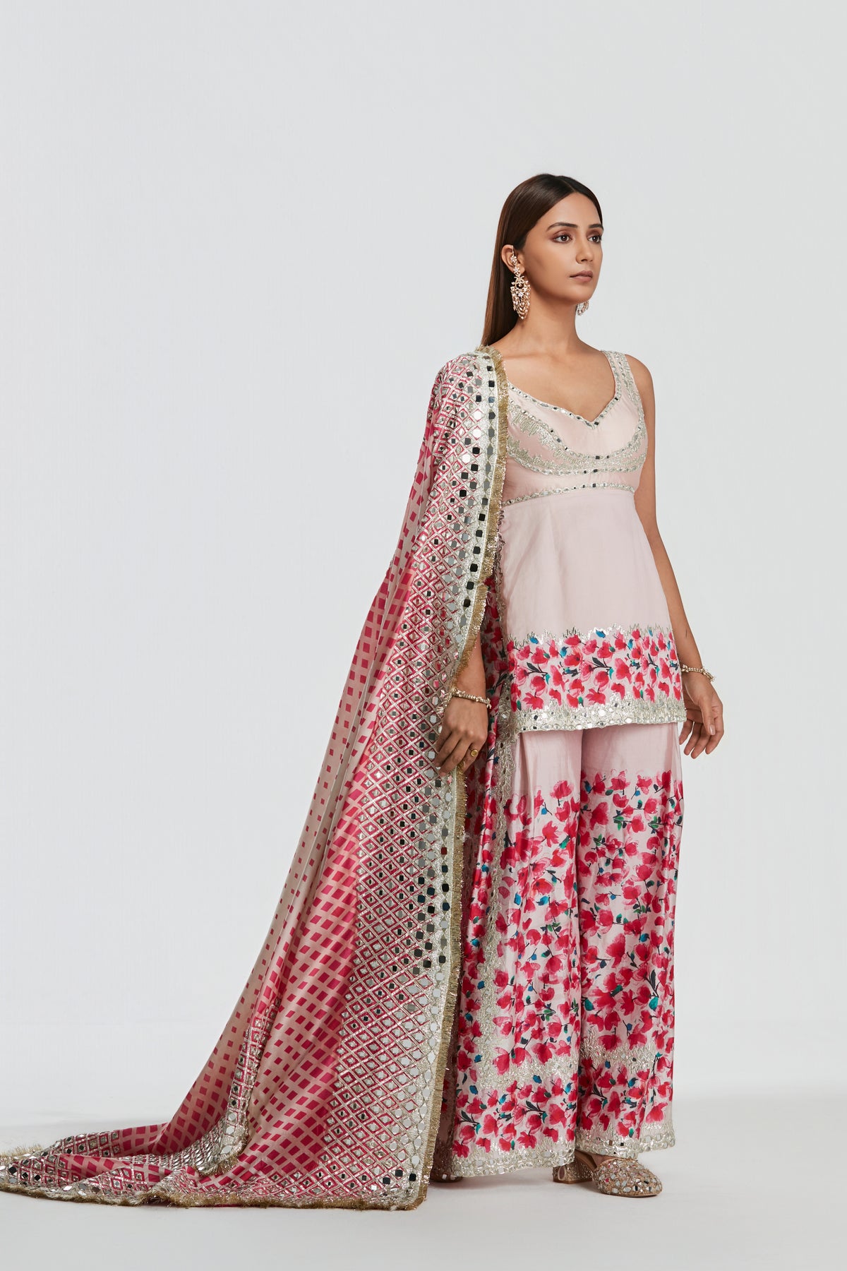 Abhinav Mishra - Petal Pink Suit
