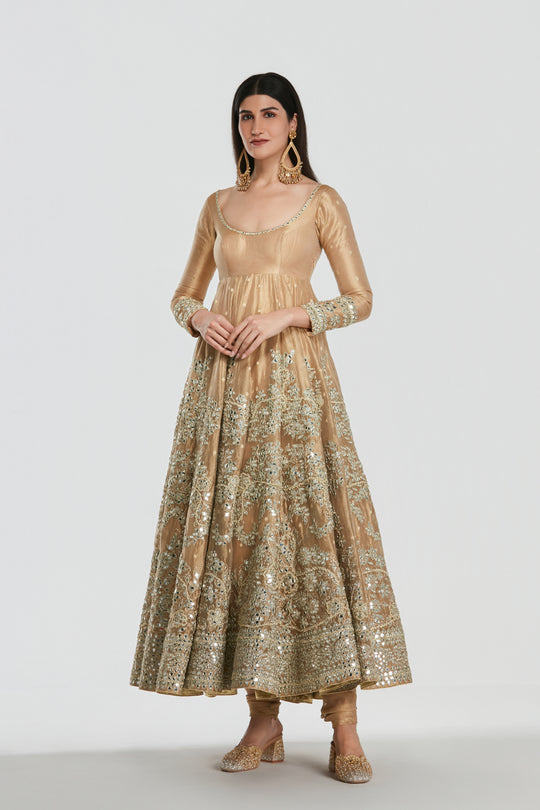 Abhinav Mishra - Opal Gold Anarkali