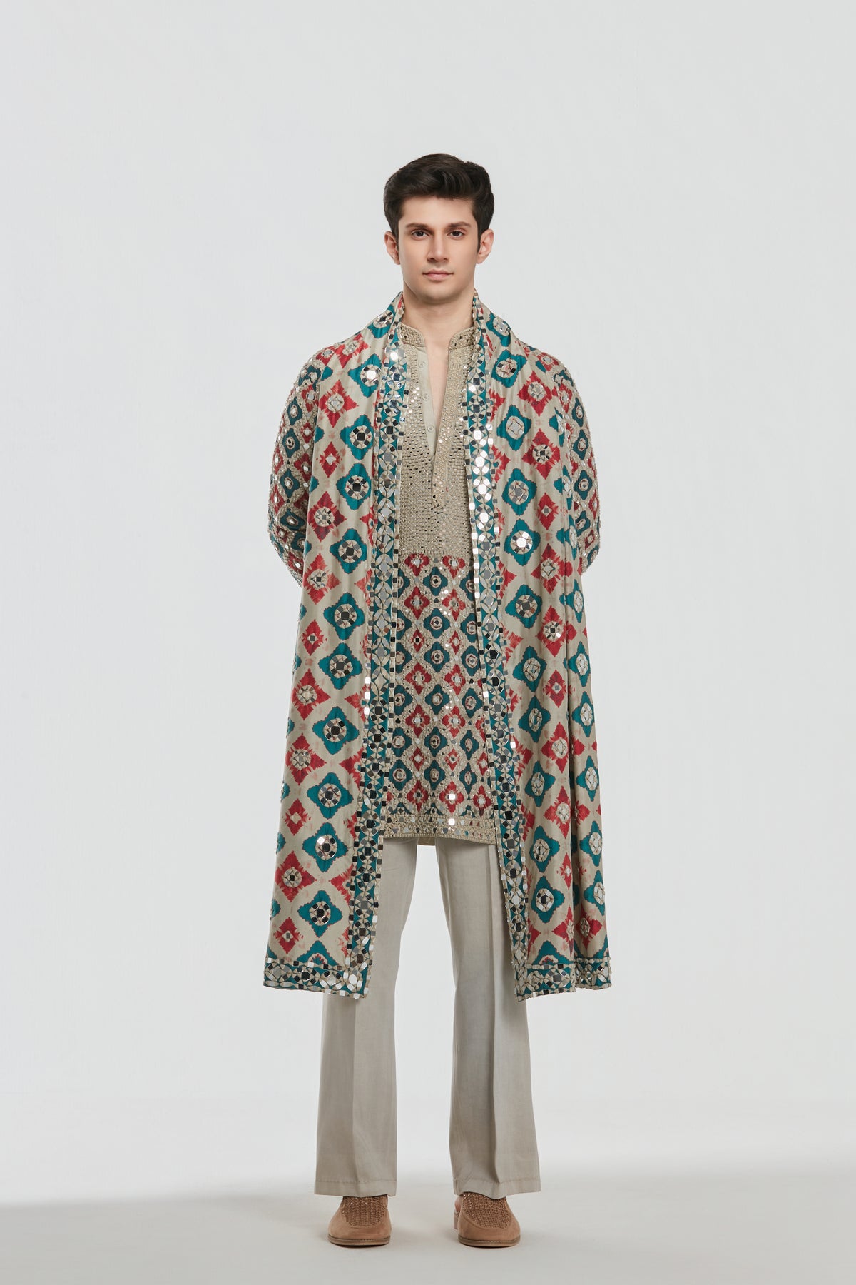 Abhinav Mishra - Shrine Multicoloured Kurta Set