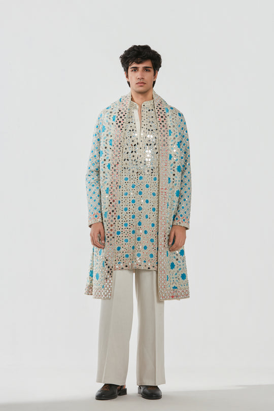 Abhinav Mishra - Shrine Multicoloured Kurta Set