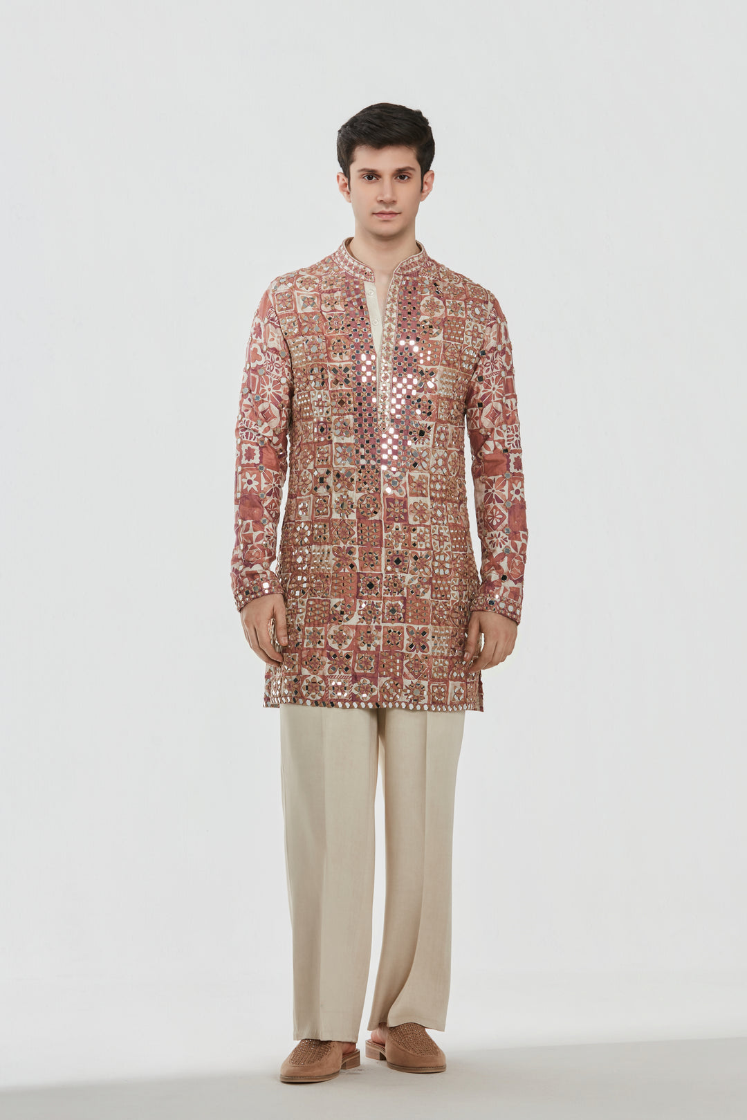 Abhinav Mishra - Shrine Multicoloured Kurta Set