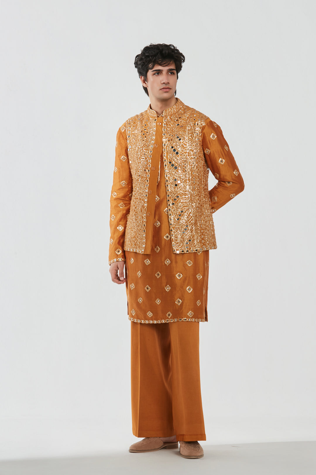 Abhinav Mishra - Shrine Citrine Glow Bundy Set