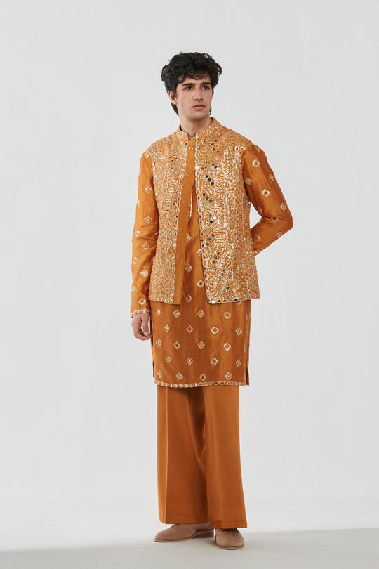 Abhinav Mishra - Shrine Citrine Glow Bundy Set