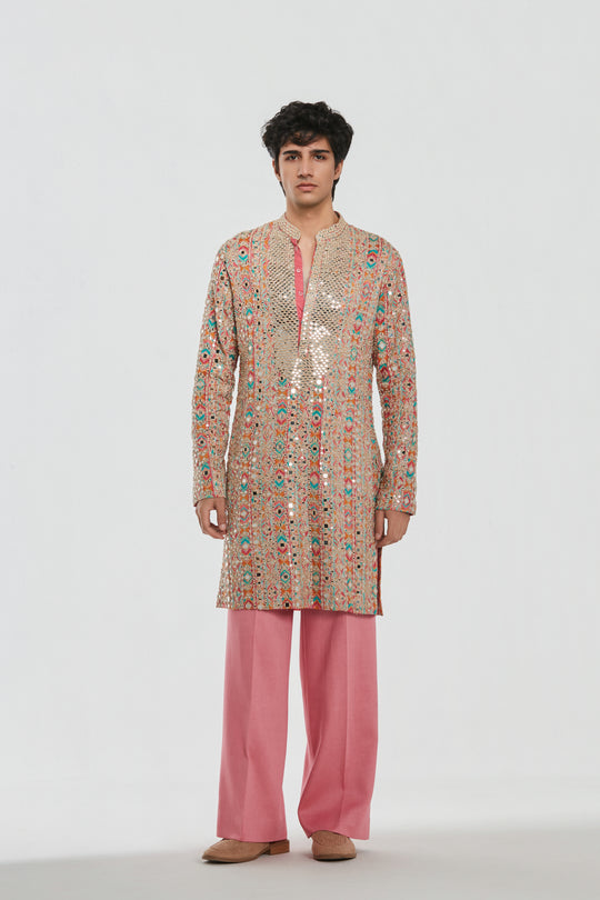 Abhinav Mishra - Shrine Multicoloured Kurta Set