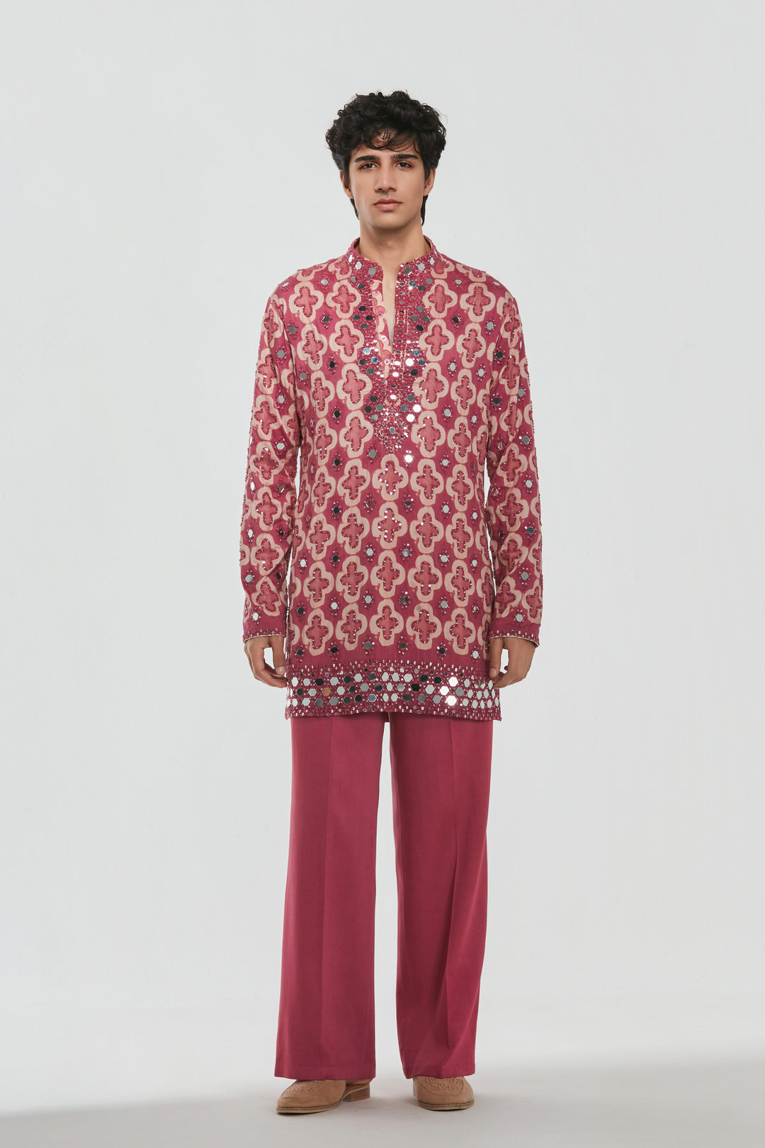 Abhinav Mishra - Shrine Multicoloured Kurta Set
