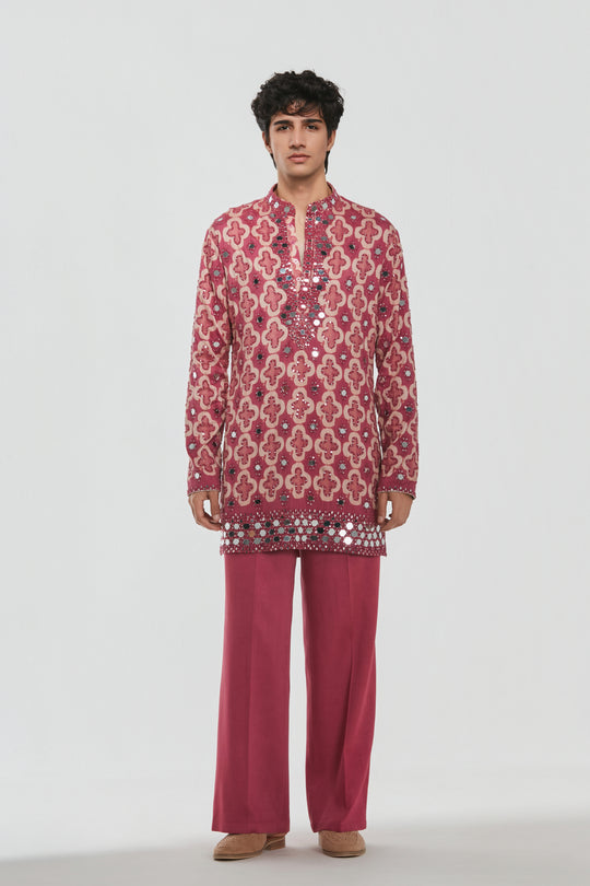 Abhinav Mishra - Shrine Multicoloured Kurta Set