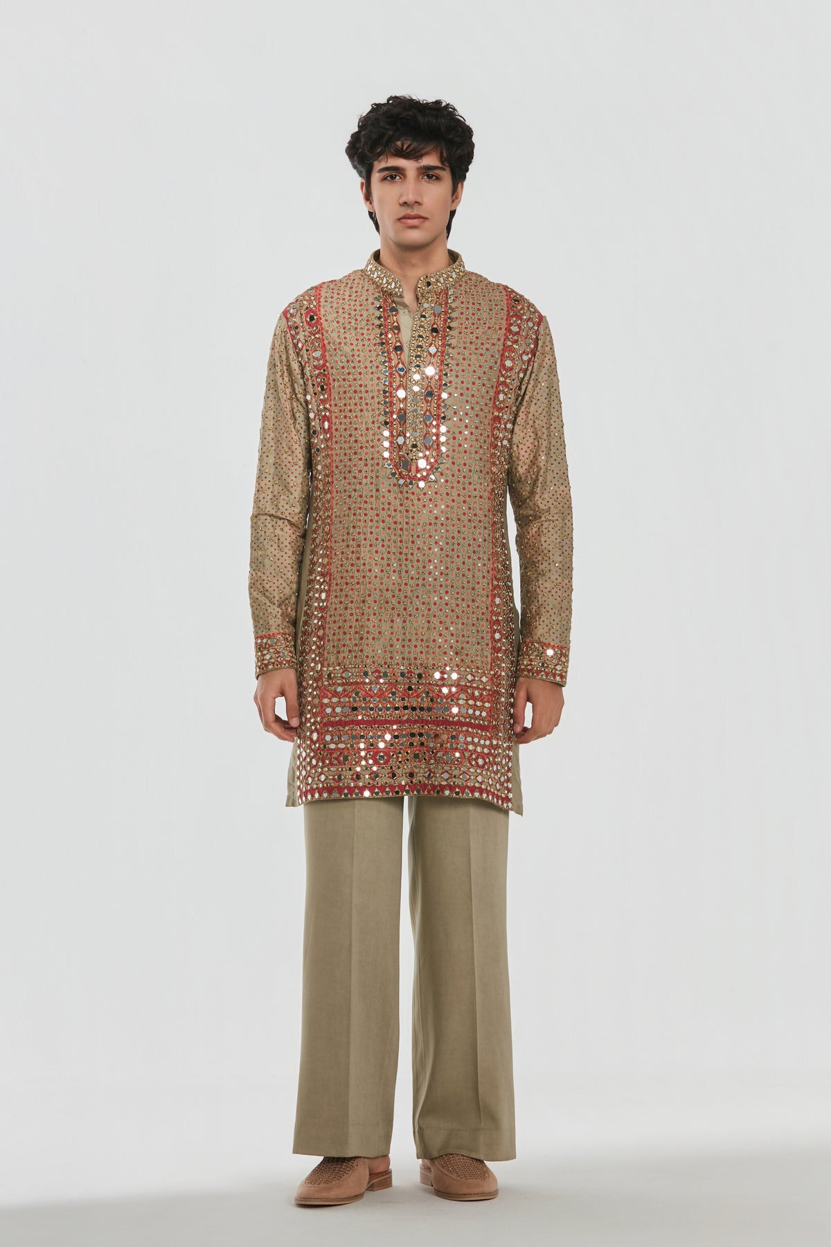 Abhinav Mishra - Shrine Multicoloured Kurta Set