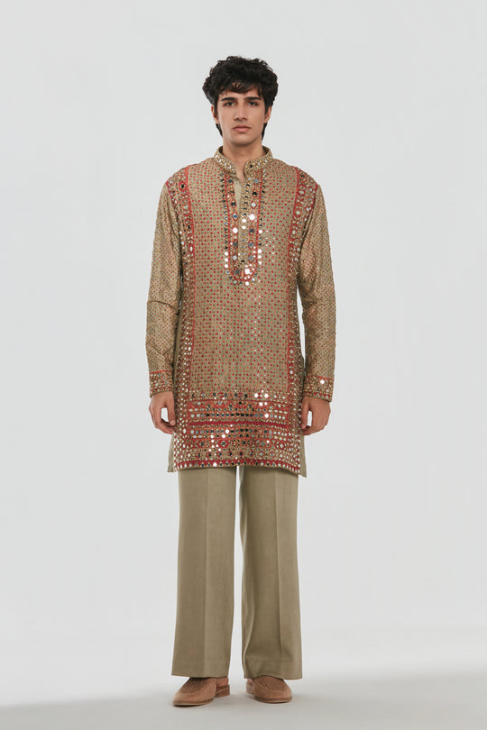 Abhinav Mishra - Shrine Multicoloured Kurta Set