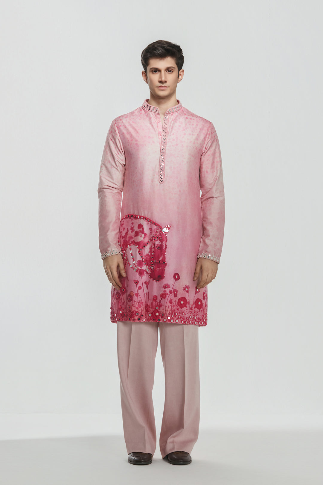 Abhinav Mishra - Shrine Multicoloured Kurta Set