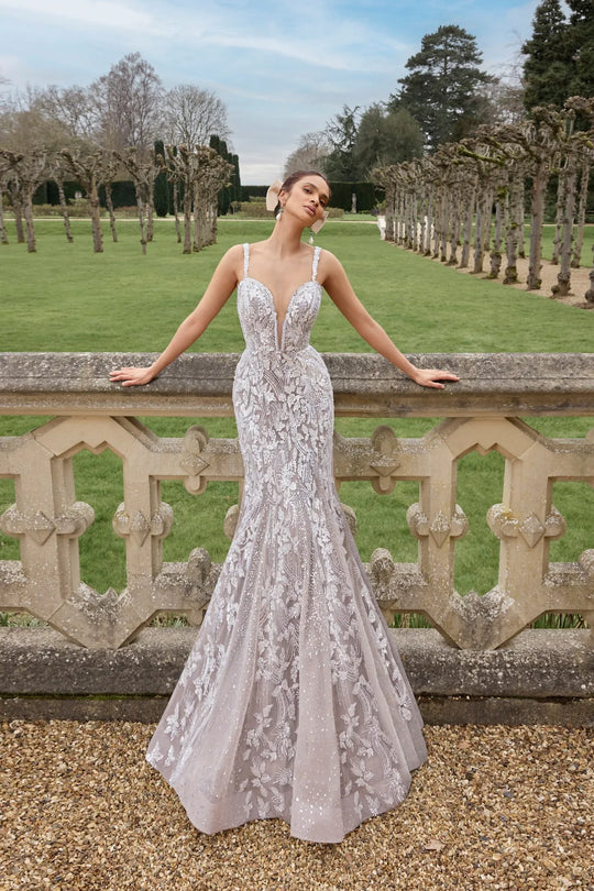 Seema Gujral - Nude Silver Gown