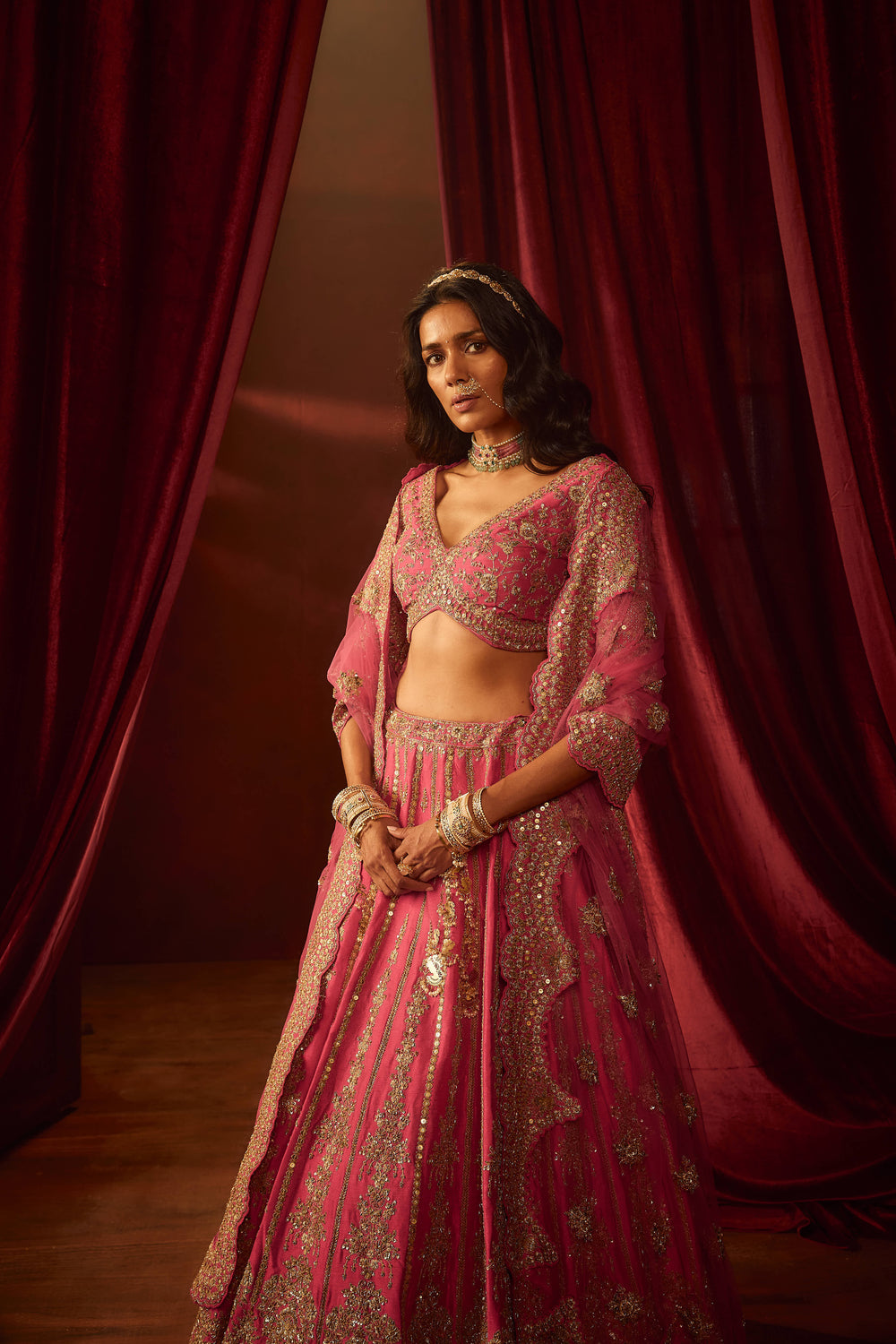 Kalighata - Aakruti Lehenga