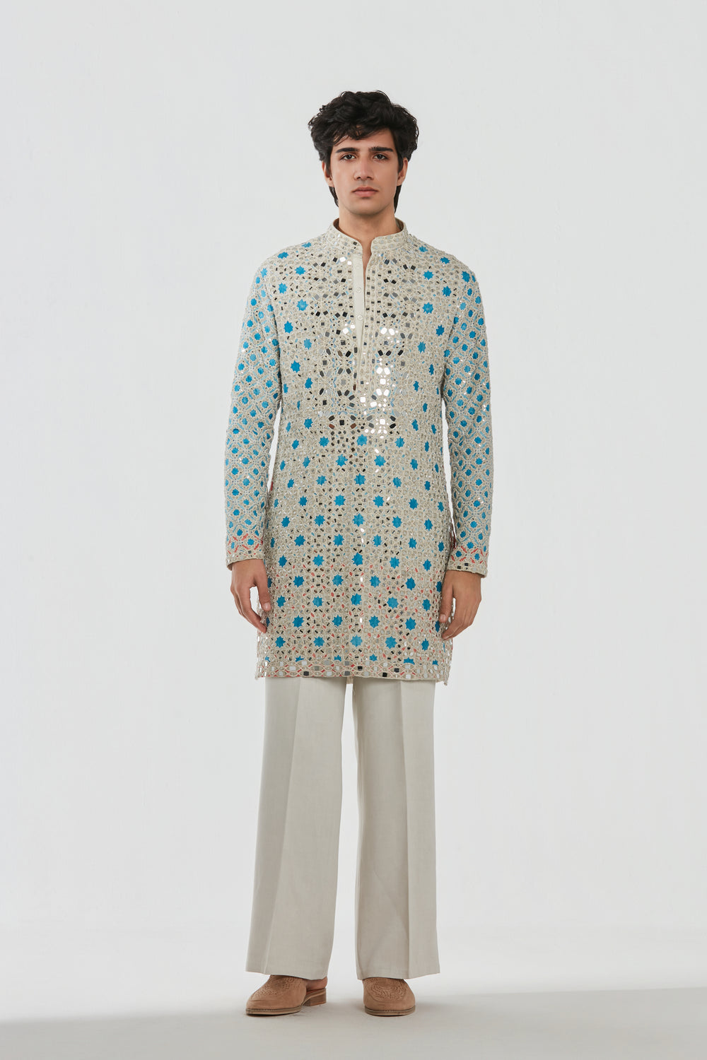 Abhinav Mishra - Shrine Multicoloured Kurta Set