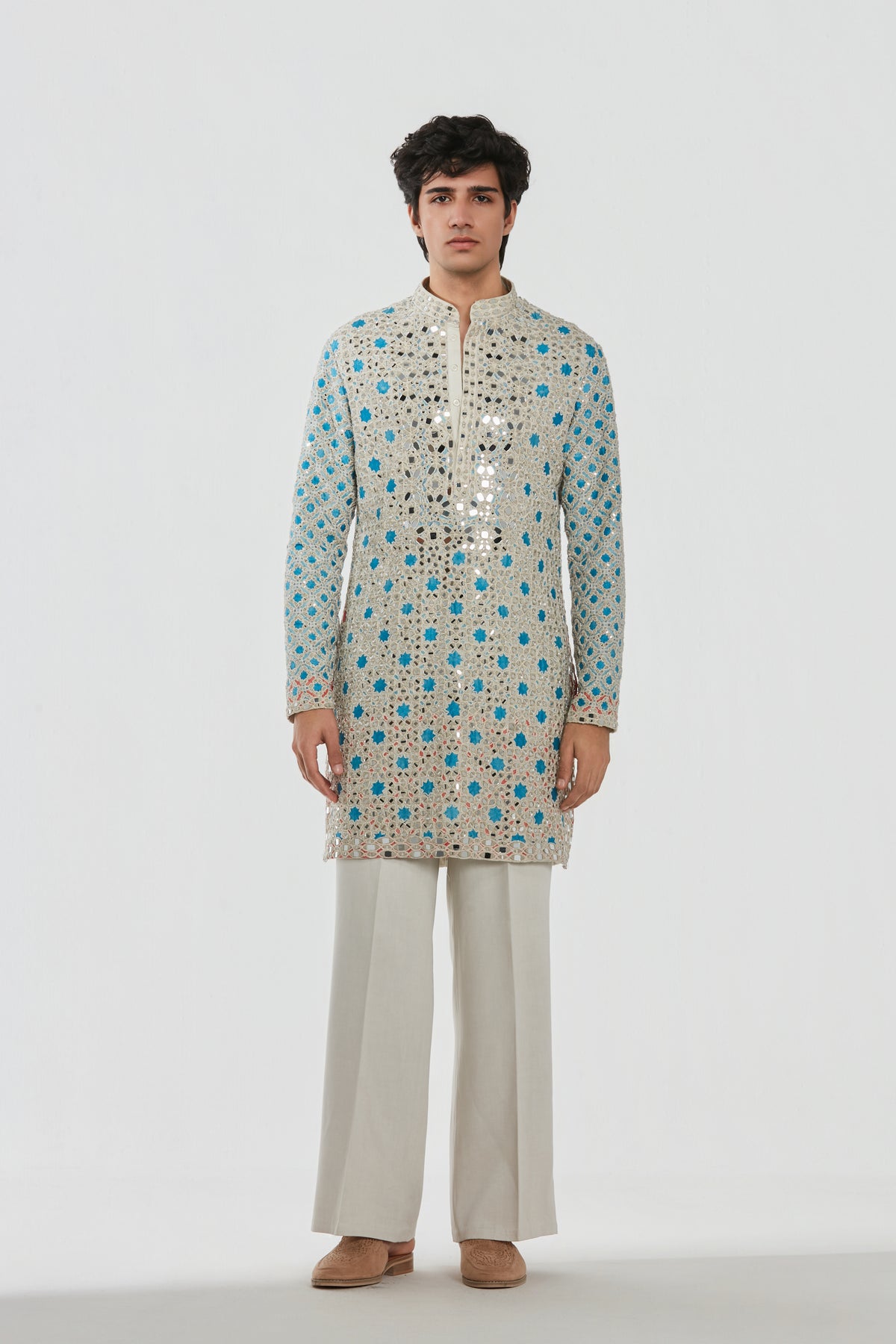 Abhinav Mishra - Shrine Multicoloured Kurta Set