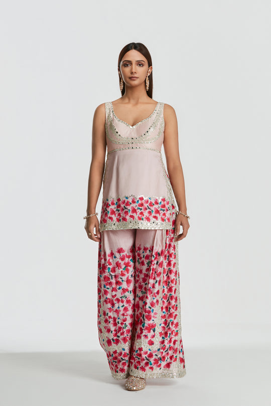 Abhinav Mishra - Petal Pink Suit