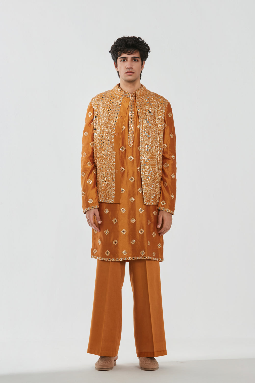Abhinav Mishra - Shrine Citrine Glow Bundy Set