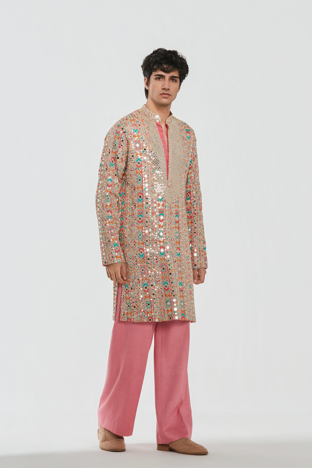 Abhinav Mishra - Shrine Multicoloured Kurta Set