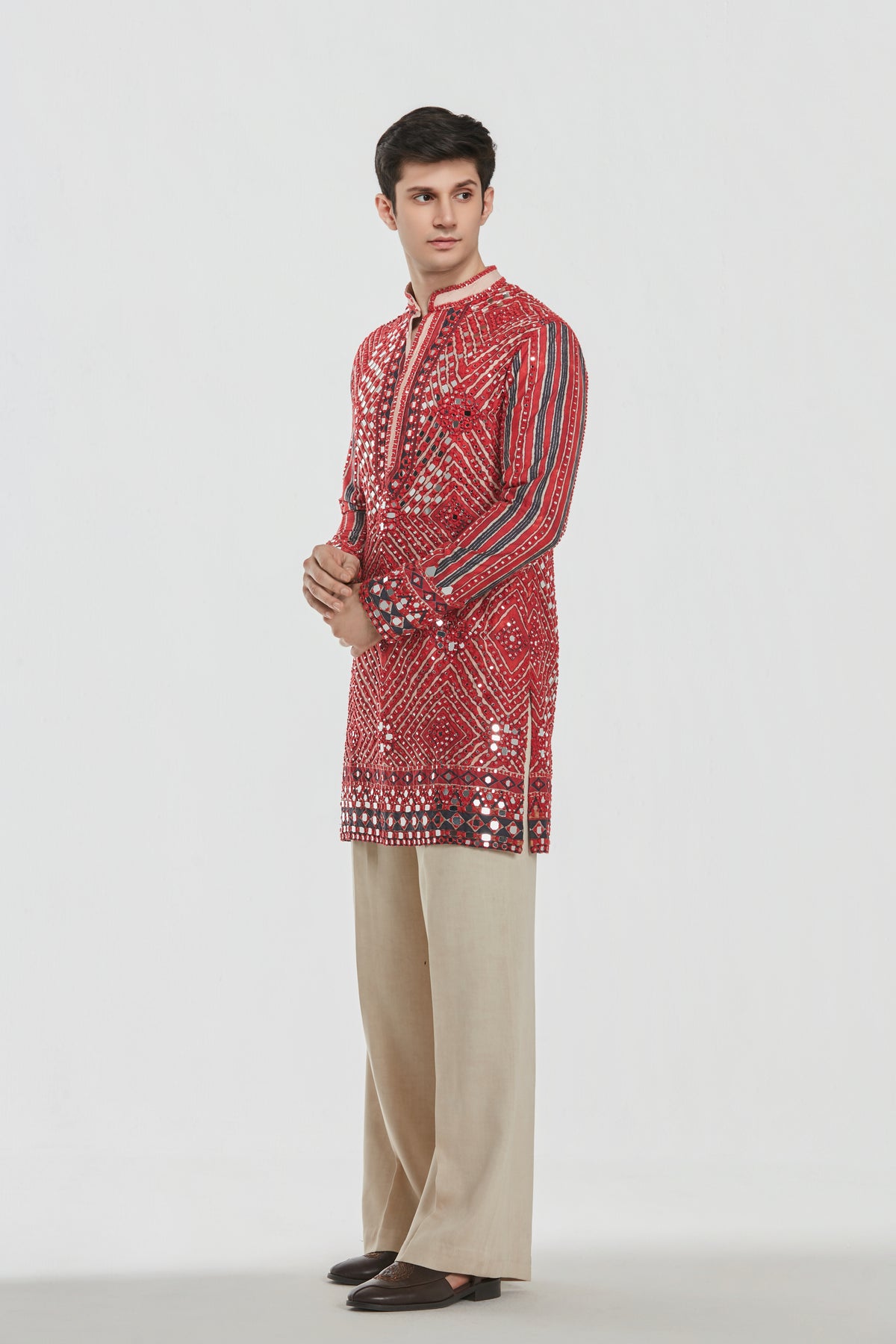 Abhinav Mishra - Shrine Multicoloured Kurta Set