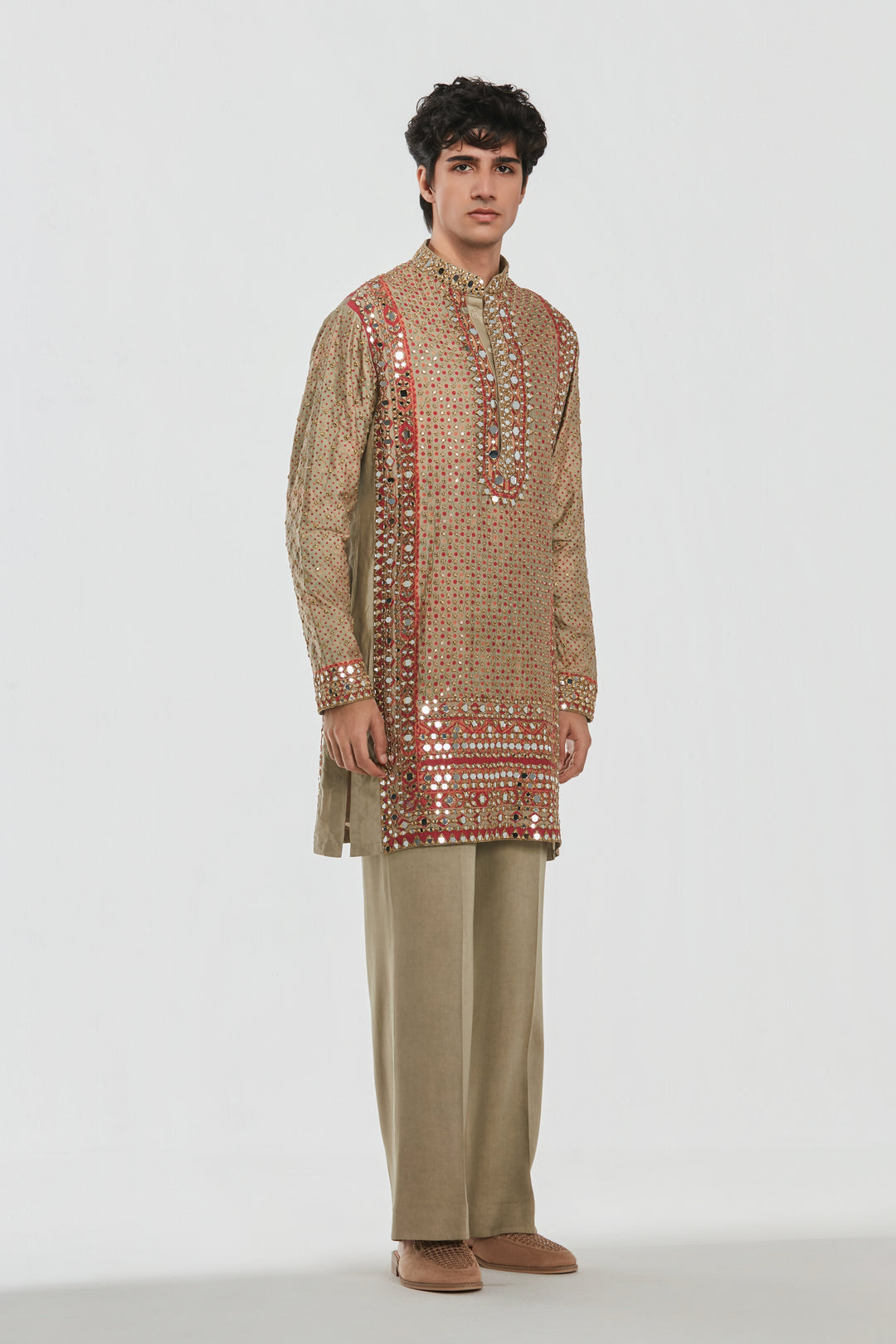 Abhinav Mishra - Shrine Multicoloured Kurta Set