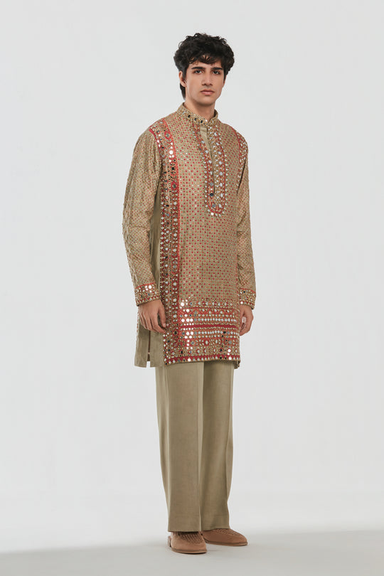 Abhinav Mishra - Shrine Multicoloured Kurta Set