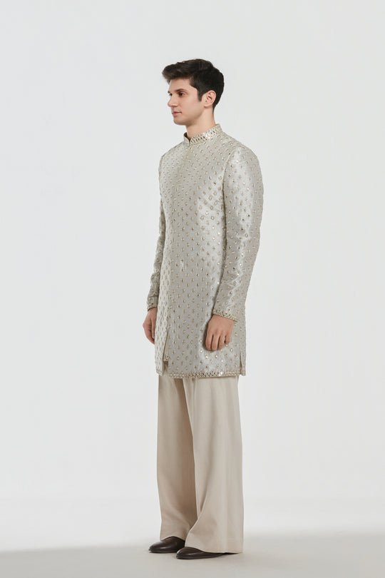 Abhinav Mishra - Shrine Opal Sherwani Set
