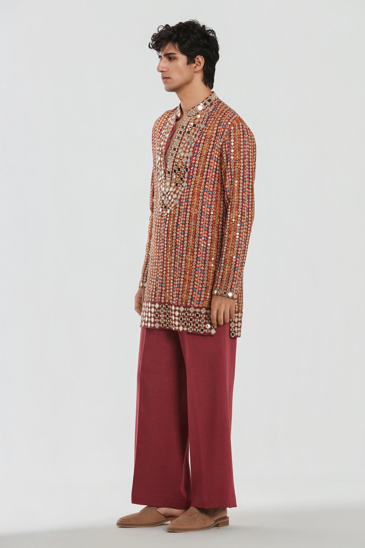 Abhinav Mishra - Shrine Multicoloured Kurta Set