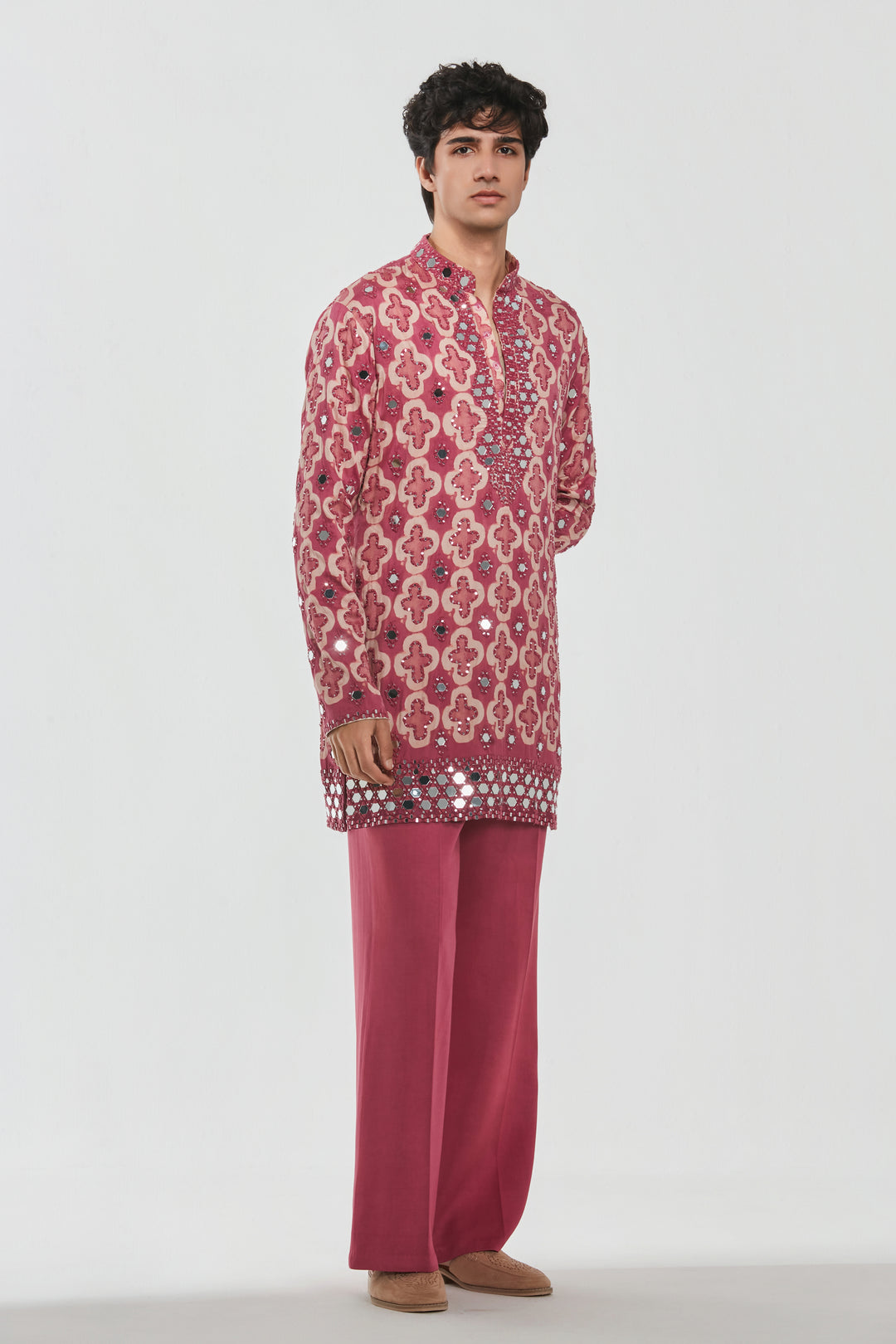 Abhinav Mishra - Shrine Multicoloured Kurta Set