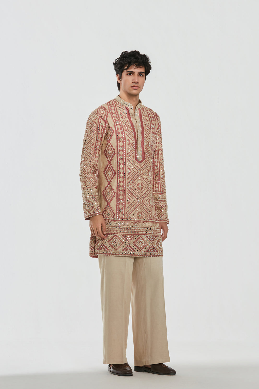 Abhinav Mishra - Shrine Multicoloured Kurta Set