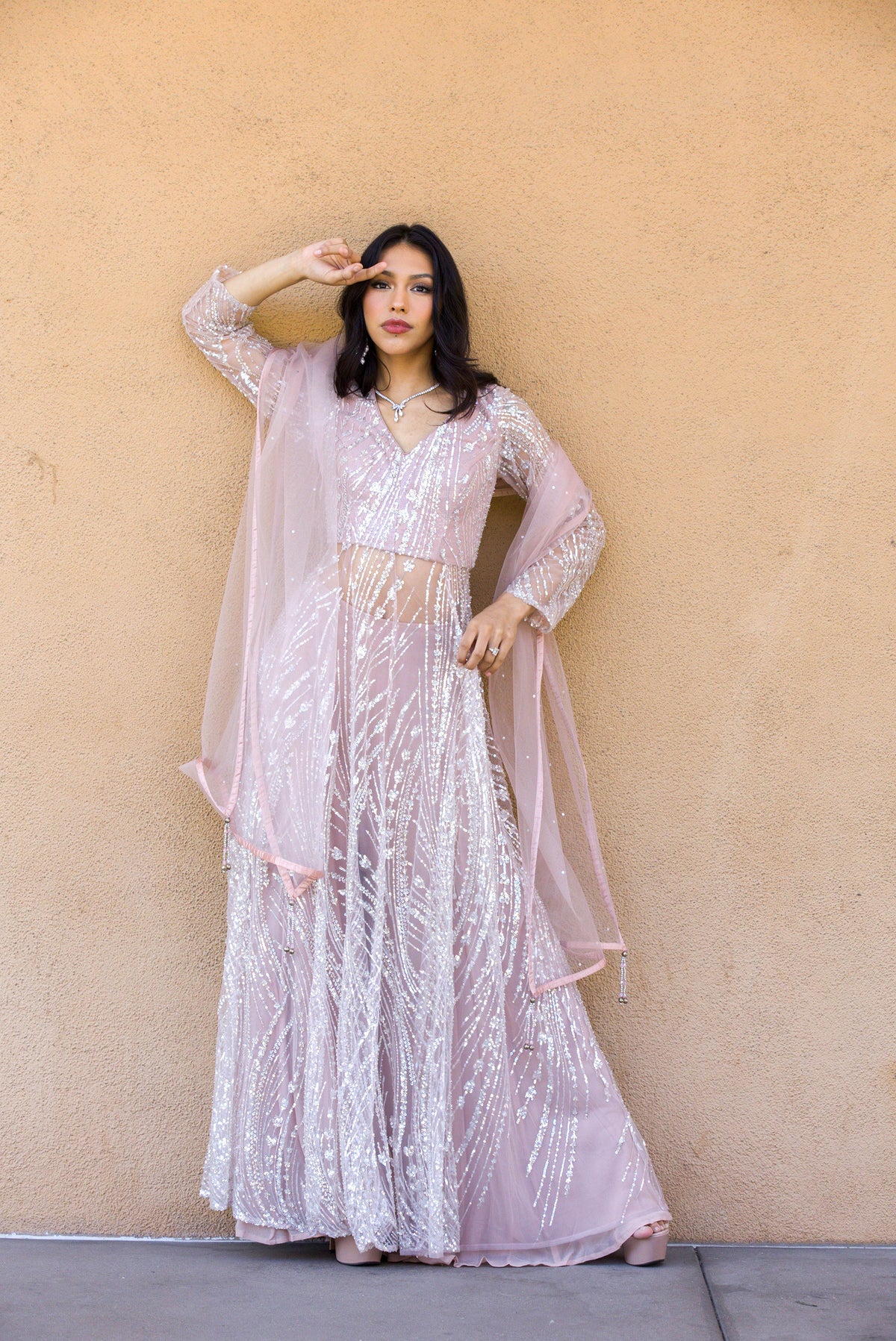 Raveena Lehenga Saree