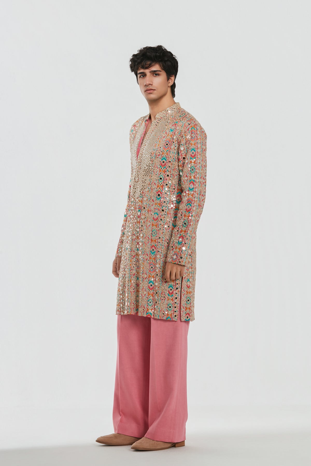 Abhinav Mishra - Shrine Multicoloured Kurta Set