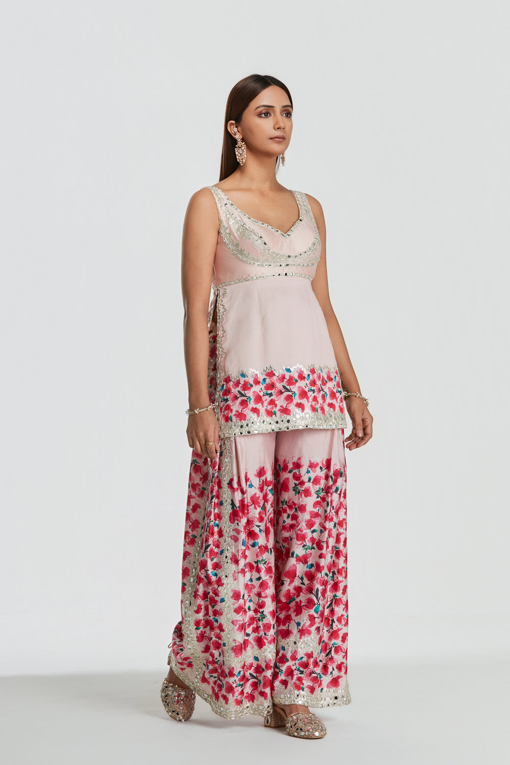 Abhinav Mishra - Petal Pink Suit