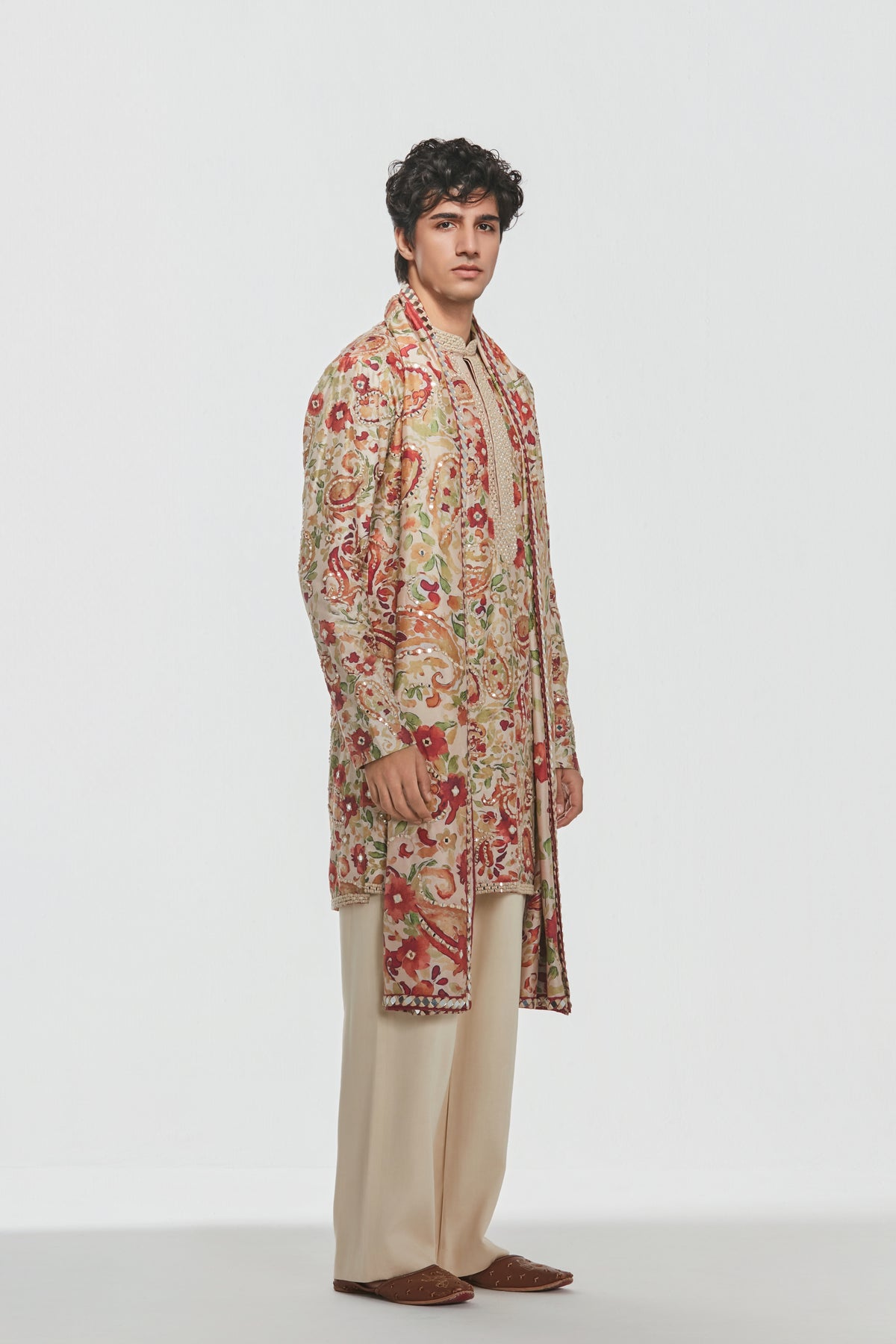 Abhinav Mishra - Shrine Multicoloured Kurta Set