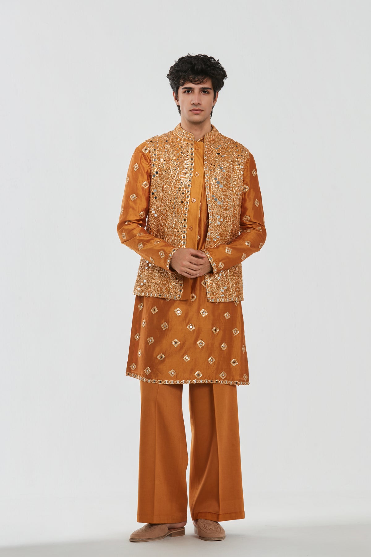 Abhinav Mishra - Shrine Citrine Glow Bundy Set