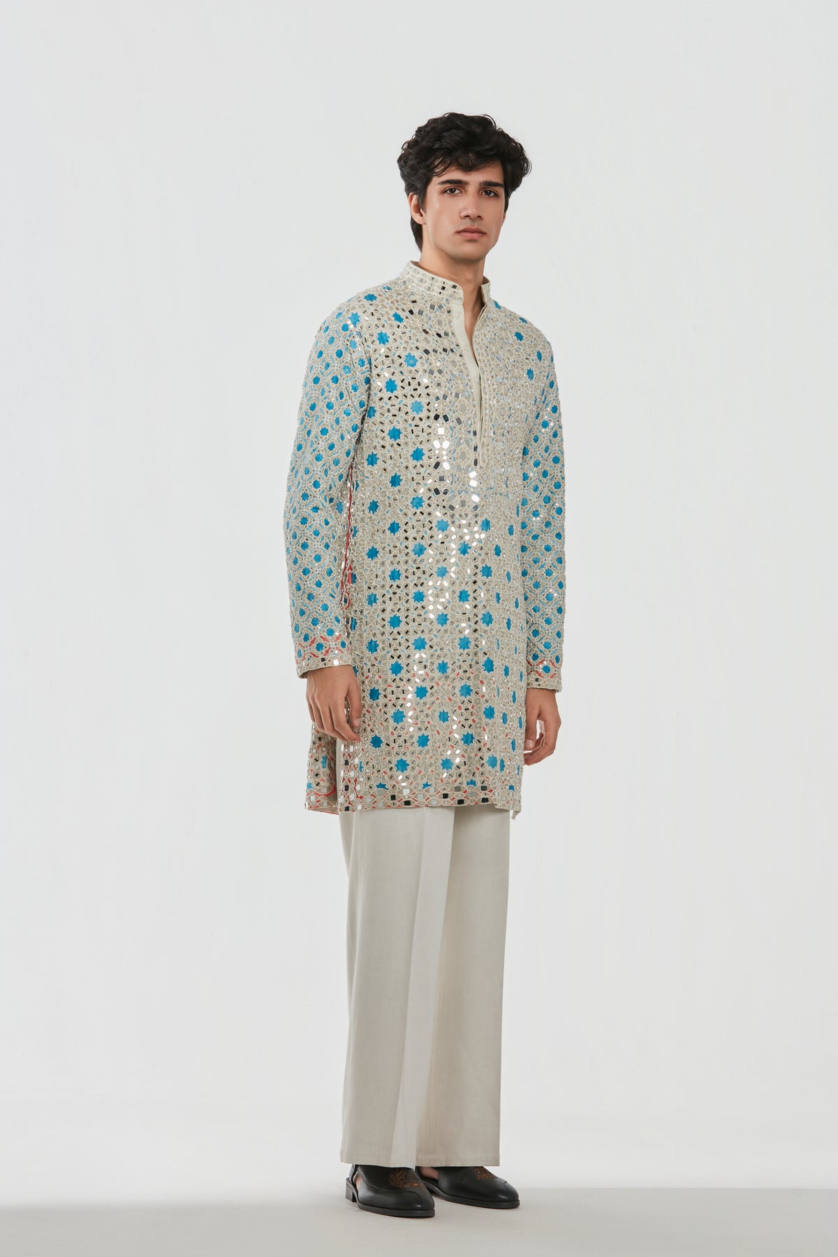 Abhinav Mishra - Shrine Multicoloured Kurta Set