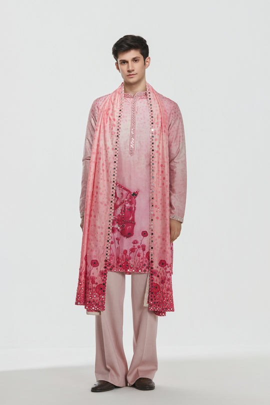 Abhinav Mishra - Shrine Multicoloured Kurta Set