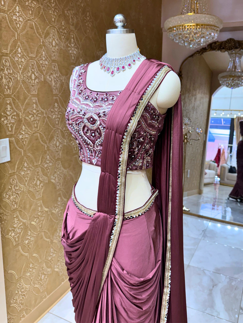 Ananya Pre Draped Saree