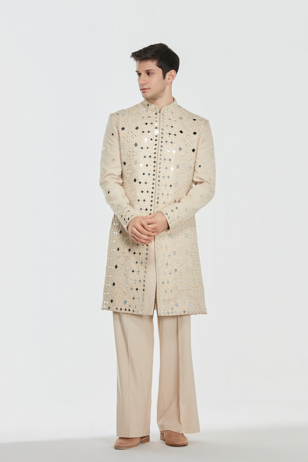 Abhinav Mishra - Shrine Manor Sherwani Set