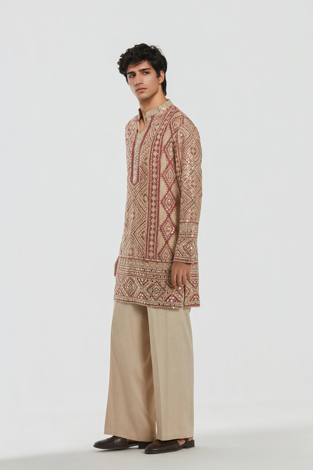 Abhinav Mishra - Shrine Multicoloured Kurta Set