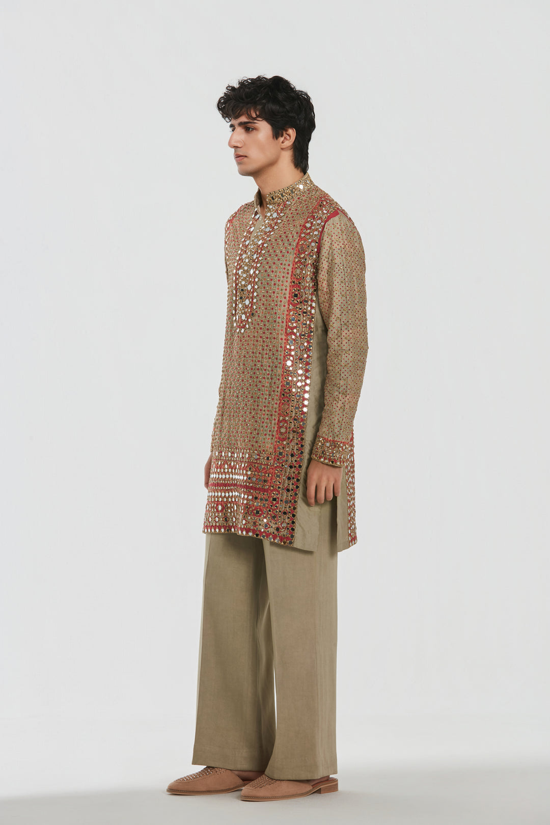 Abhinav Mishra - Shrine Multicoloured Kurta Set
