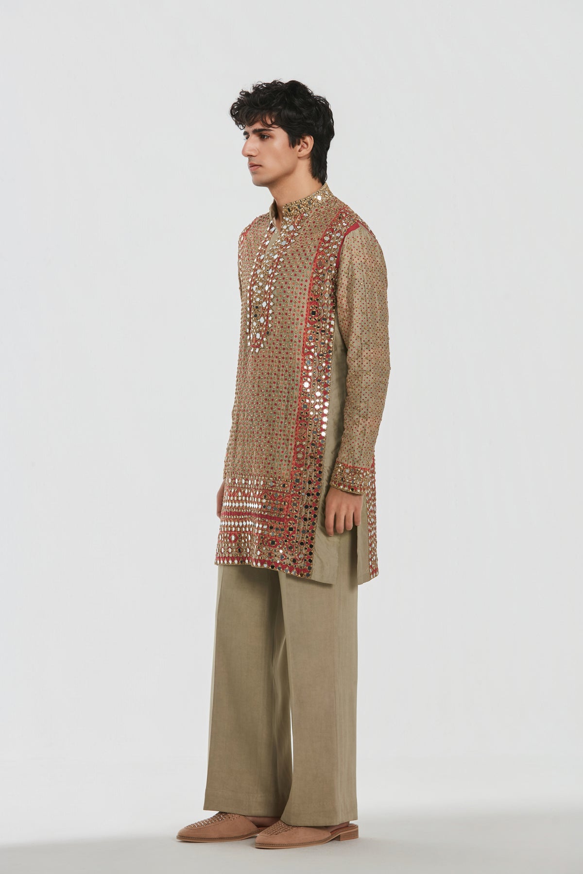 Abhinav Mishra - Shrine Multicoloured Kurta Set
