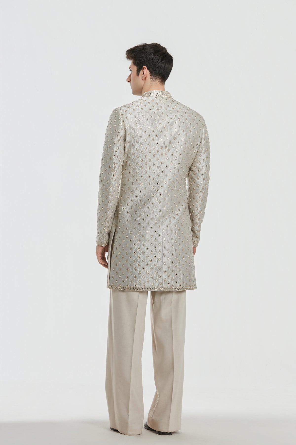 Abhinav Mishra - Shrine Opal Sherwani Set