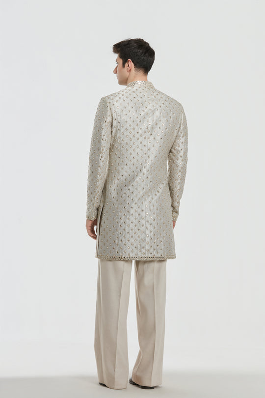 Abhinav Mishra - Shrine Opal Sherwani Set