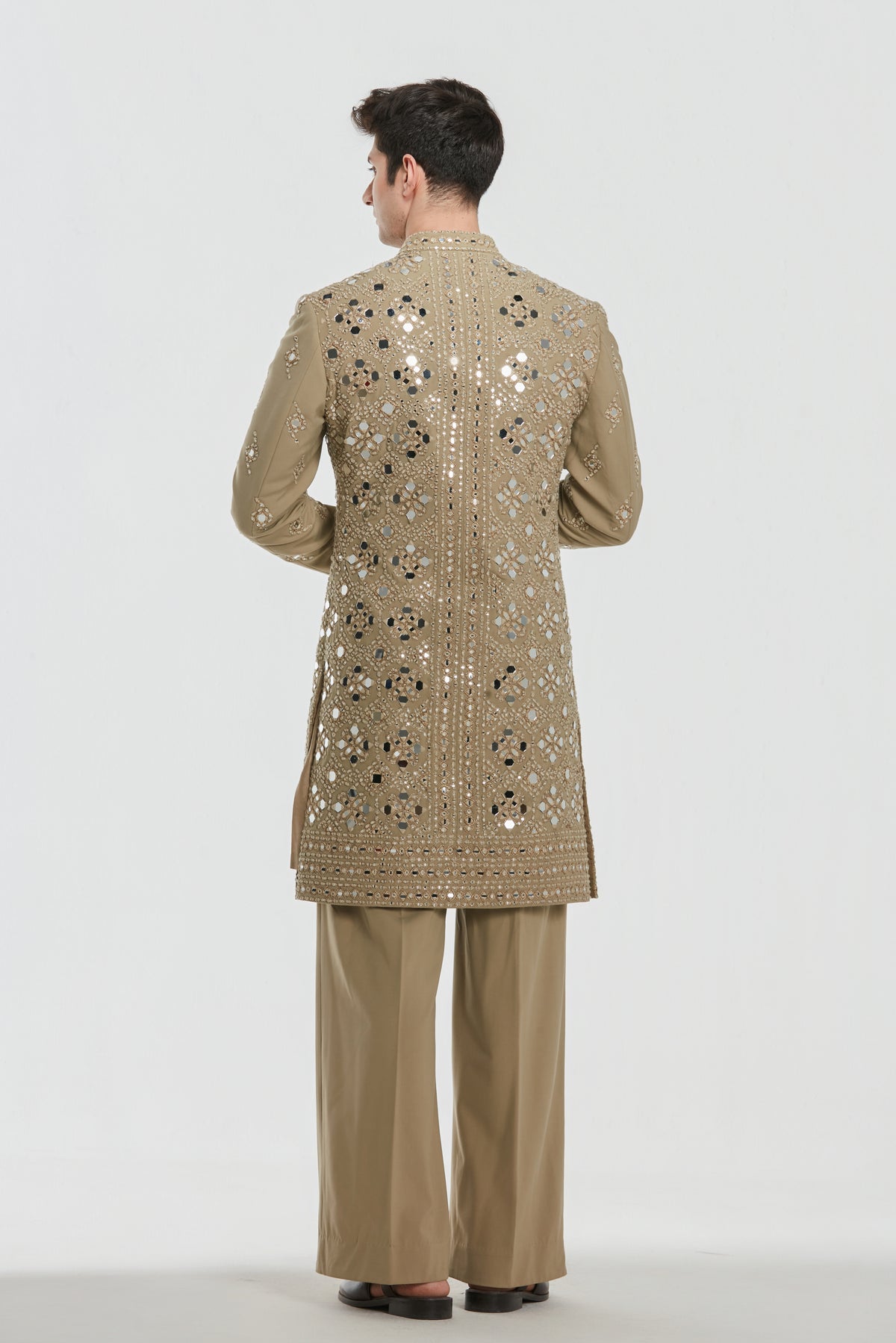Abhinav Mishra - Shrine Mirage Sherwani Set