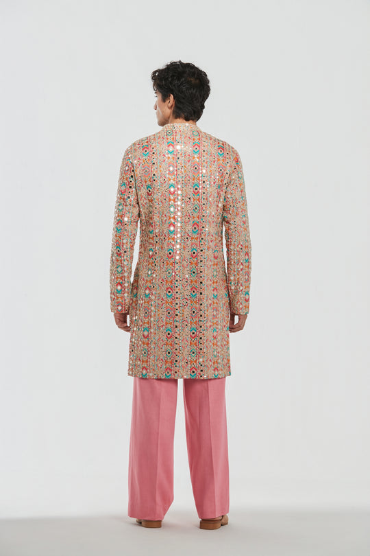 Abhinav Mishra - Shrine Multicoloured Kurta Set