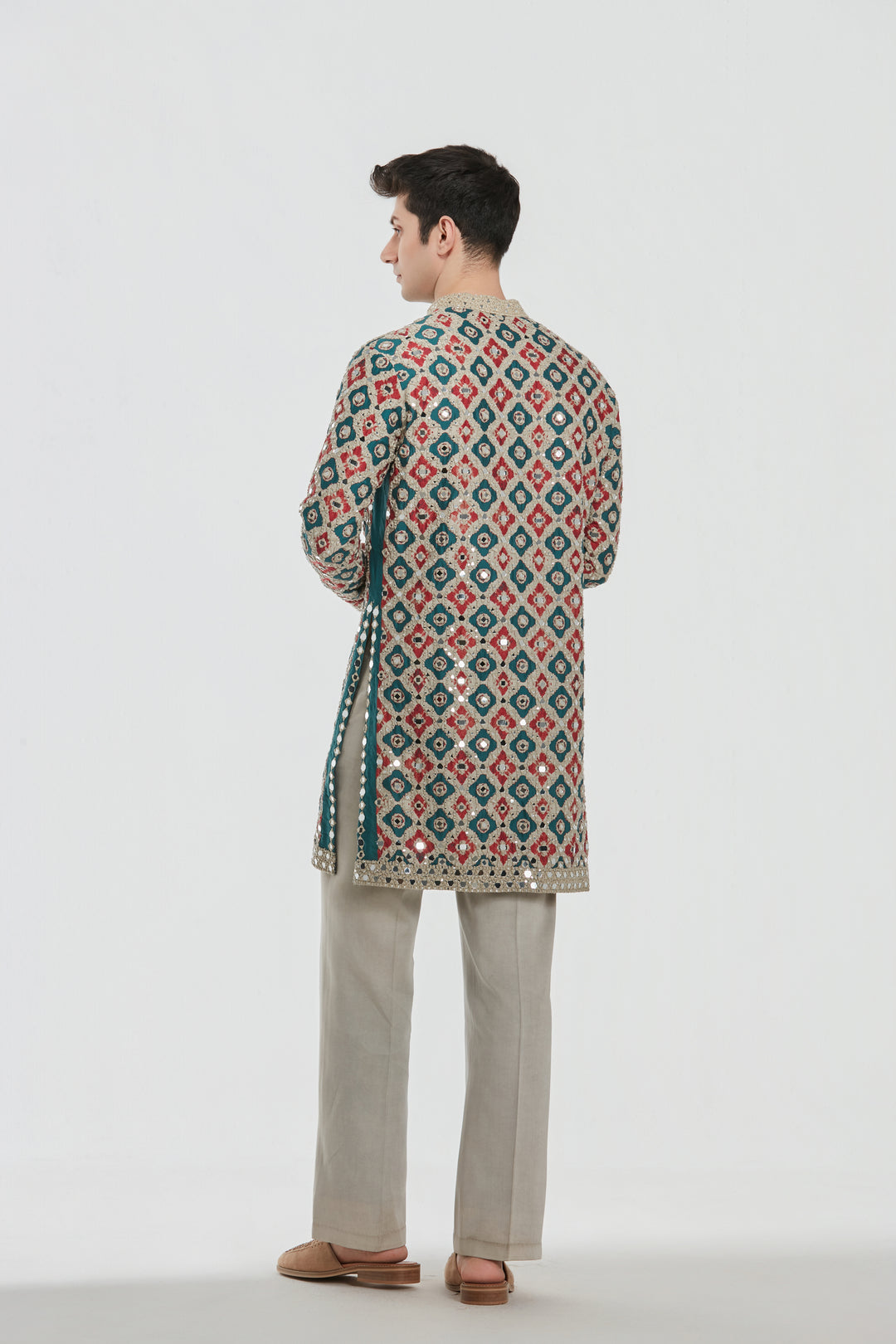 Abhinav Mishra - Shrine Multicoloured Kurta Set